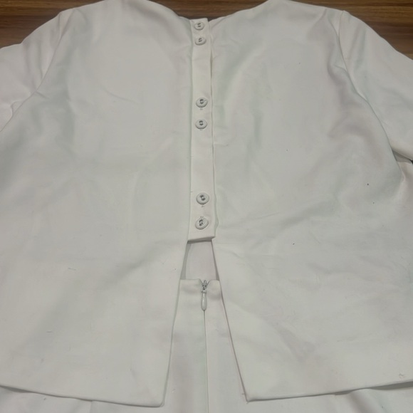 Zara Trafaluc Collection white romper size medium - Picture 4 of 4